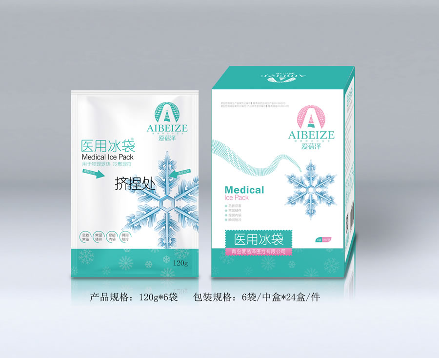 医用冰袋120g6盒